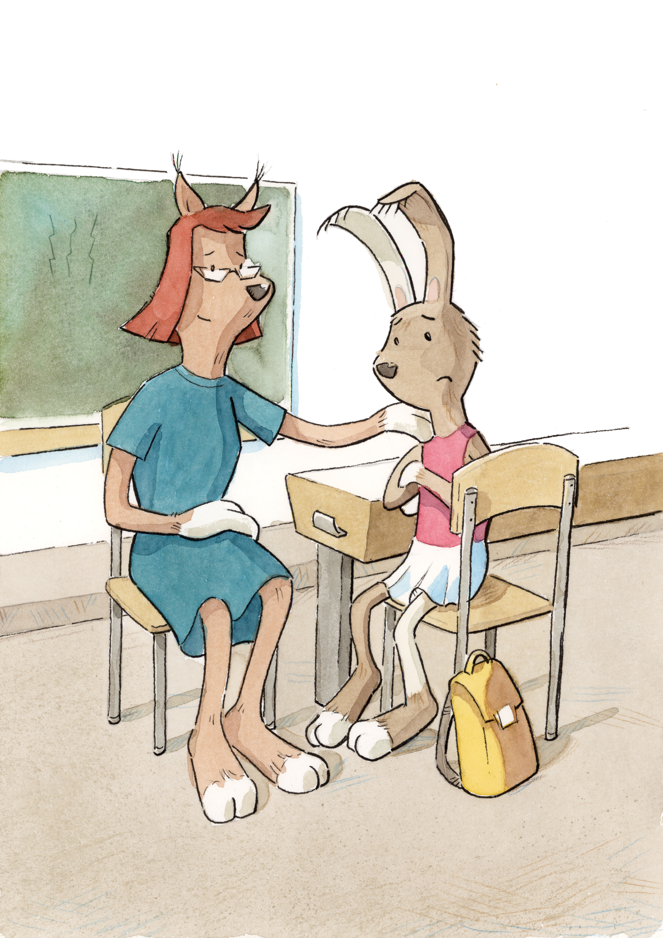 41 Gesprch mit Frau Luchs