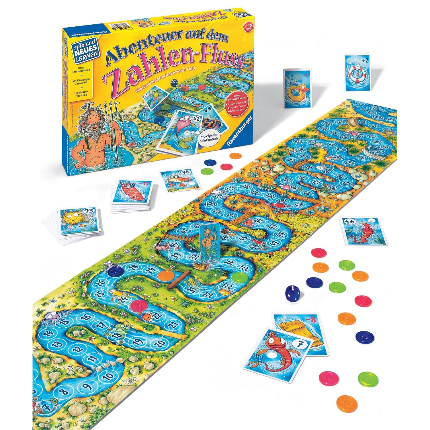 Rechenspiel Zahlenfluss